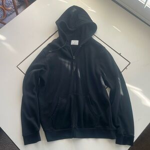 Old Navy black full zip hoodie